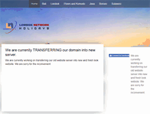Tablet Screenshot of lombok-network.com